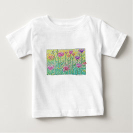 Flower Field Baby T-shirt
