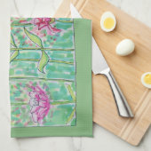 Flower Field Geschirrtuch (Viertel Falte)