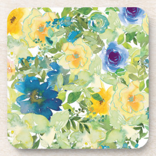 Flower Field Getränkeuntersetzer