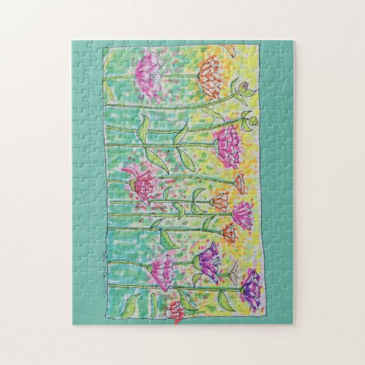 Flower Field Puzzle (Vertikal)