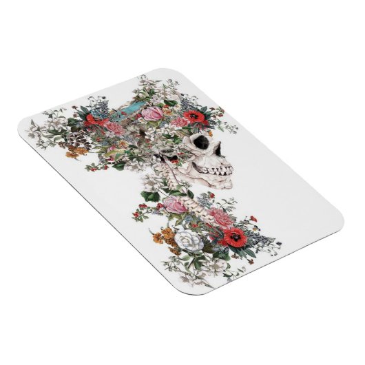 Flower-filled Skeleton Magnet (Rechte Seite)