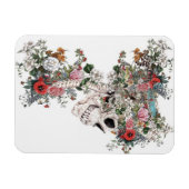 Flower-filled Skeleton Magnet (Horizontal)