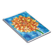 Flower Flame Notizblock (Rechte Seite)