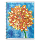 Flower Flame Notizblock (Vorderseite)