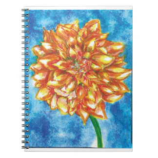 Flower Flame Notizblock