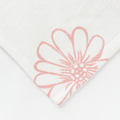 flower fleecedecke (Ecke)