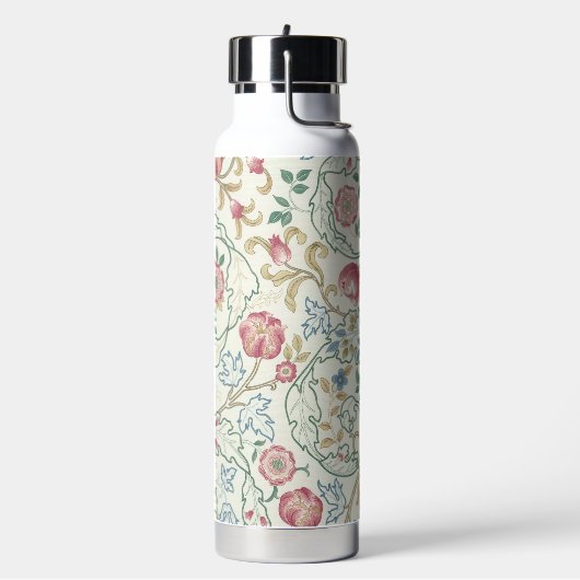 Flower, Floral Pattern, William Morris Trinkflasche (Links)