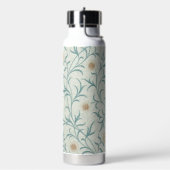 Flower, Floral Pattern, William Morris Trinkflasche (Links)