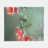 Flower flowers quince bush spring fleecedecke (Vorderseite (Horizontal))