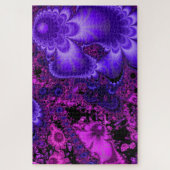 Flower Fractal Jigsaw Puzzle (Vertikal)