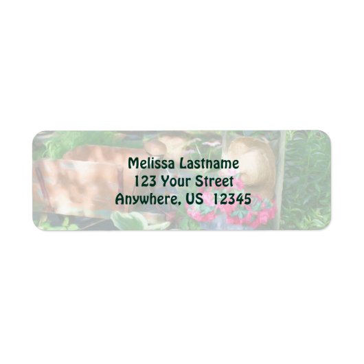 Flower Garden Arrangement Painting Address (Vorne)