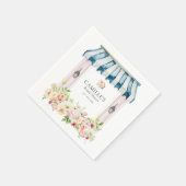 Flower Garden Bridal Shower Napkins Serviette (Ecke)