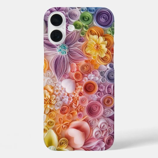 Flower Garden Case-Mate iPhone Hülle (Rückseite)