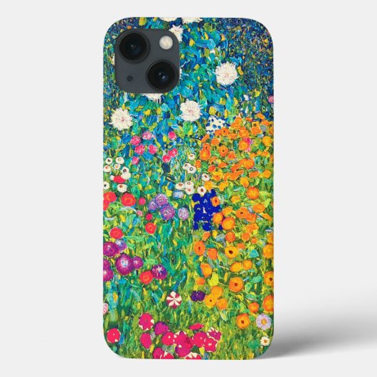Flower Garden, Gustav Klimt Case-Mate iPhone Hülle (Rückseite)