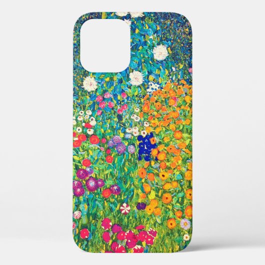Flower Garden, Gustav Klimt Case-Mate iPhone Hülle (Rückseite)