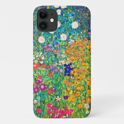 Flower Garden, Gustav Klimt Case-Mate iPhone Hülle (Rückseite)