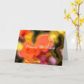 FLOWER GARDEN KARTE (Gelbe Blume)