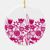 FLOWER GARDEN KERAMIK ORNAMENT (Hinten)
