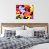 FLOWER GARDEN LEINWANDDRUCK (Insitu (Schlafzimmer))