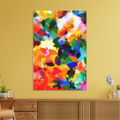 FLOWER GARDEN LEINWANDDRUCK (Insitu (Wohnzimmer))