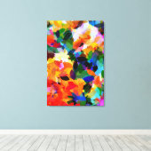 FLOWER GARDEN LEINWANDDRUCK (Insitu (Holzboden))