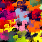 FLOWER GARDEN LEINWANDDRUCK