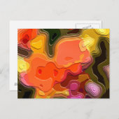 FLOWER GARDEN POSTKARTE (Vorne/Hinten)