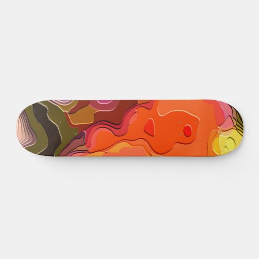 FLOWER GARDEN SKATEBOARD (Horizontal)
