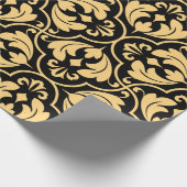 Flower geometric pattern. Seamless vintage backgro Geschenkpapier (Ecke)