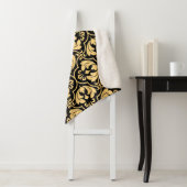 Flower geometric pattern. Seamless vintage backgro Sherpadecke (Beispiel)