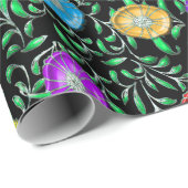 Flower  geschenkpapier (Rolleneckpunkt)