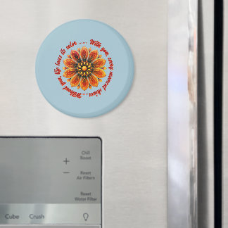 FLOWER GIFT MOM DAUGHTER SISTER TEACHER FRIEND MAGNET