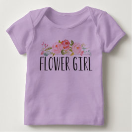 Flower Girl Baby T-Shirt | Bridesmaid