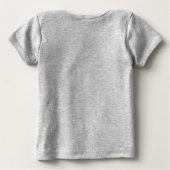 Flower Girl Baby T-Shirt | Bridesmaid (Rückseite)