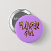 Flower Girl Bougainvillea Button (Vorne & Hinten)