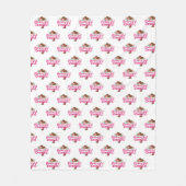 Flower Girl Cowgirl Fleecedecke (Vorderseite)