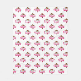 Flower Girl Cowgirl Fleecedecke