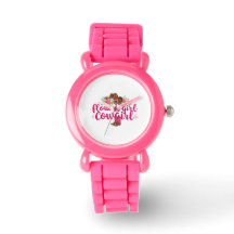 Flower Girl Cowgirl Watch (Pink Collection)