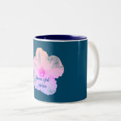 Flower Girl Geschenk Gefallen Hochzeiten 2020 Blue Zweifarbige Tasse (VorderseiteRechts)