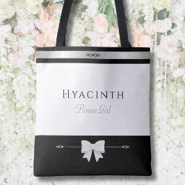 Flower Girl Gift | Minimalist Luxury Tote Bag Tasche