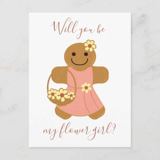 Flower Girl Gingerbrew | Postkarte (Vorderseite)
