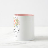 Flower Girl Rose Bouquet Tasse (Zentrum)