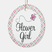 Flower Girl Wedding Keepsake Ornament Gift (Links)