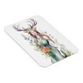 Flower Goddess Ostara Spring Equinox Sabbat Magnet (Rechte Seite)