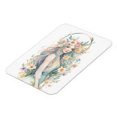 Flower Goddess Ostara Spring Equinox Sabbat Magnet (Linke Seite)
