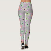 Flower Gray Leggings (Rückseite)