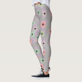 Flower Gray Leggings (Links)