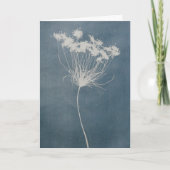 Flower Greeting Card Blank Inside Karte (Vorderseite)