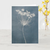 Flower Greeting Card Blank Inside  Karte (Gelbe Blume)
