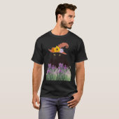 Flower Hat and Black Kitty Cat T-Shirt (Vorne ganz)